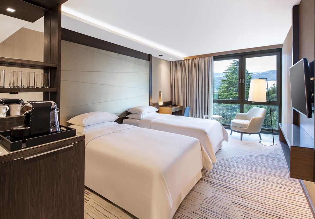 განიტვირთეთ თანამედროვე ავეჯით მოწყობილ დელუქს თვინში